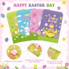 Fullhawl 120 Pcs Happy Easter Gift Bags Easter Favor Bags