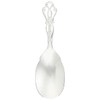 Nagao Lacale Tea Caddy Spoon, 4.5 inches (11.5 cm), Silver