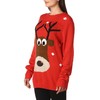 Rubie's Reindeer Ugly Christmas Sweater, Multi, Small (810762)