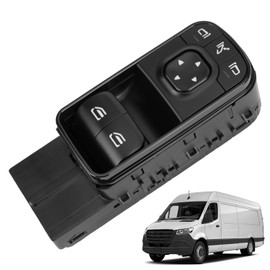 Power Window Switch fit for Sprinter 3500 XD 2018-2021|Direct Fit,ABS Plastic,High Sensitivity,Driver Side,OE 9079059002