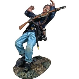 W. Britain American Civil War 31429 Union Infantry Casualty Falling Back 1:30 Scale Metal