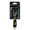 1x Yellow 15cm Forged Steel Adjustable Wrench - Universal Adjustable