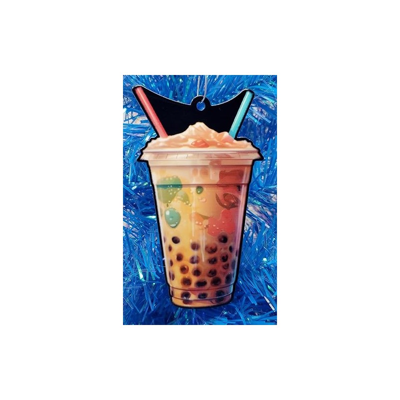 Boba Drink Christmas Ornament (B19)