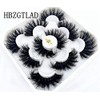 HBZGTLAD new 5 Pairs 25 mm 3d Mink Lashes Bulk