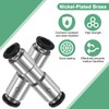 M METERXITY 2-Pack 3/10 Inch OD Tube Push to Connect