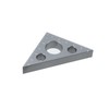 T Tulead 45 Degree Aluminum Alloy Ruler Triangle Woodworking Square