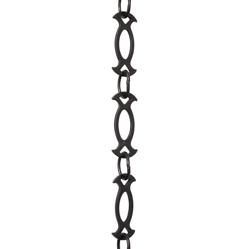 RCH Hardware CH-47-OBB Brass Chandelier Chain, Oil Bronzed Black (1