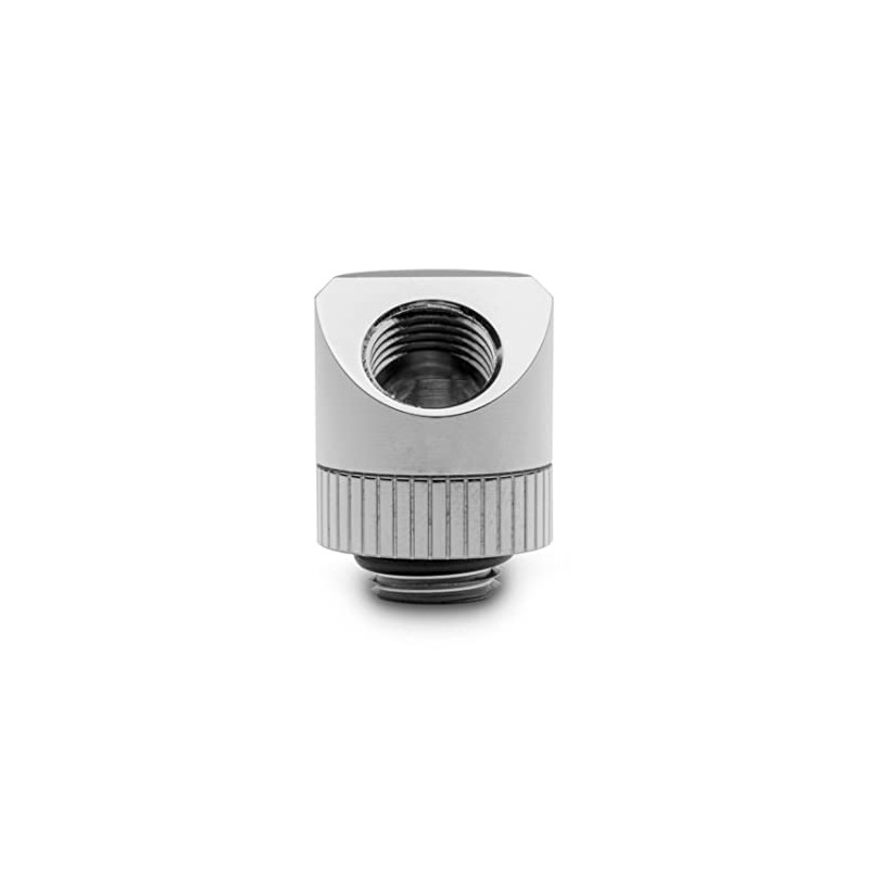 EKWB EK-Torque 45 Degree Angled Rotary Fitting, Nickel