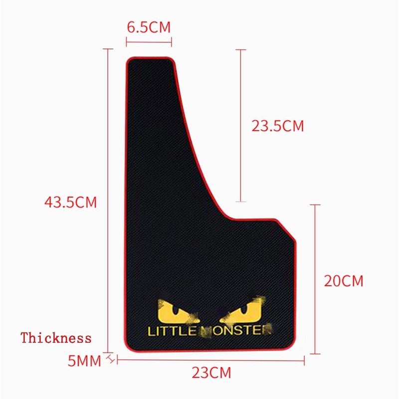 Universal Car Mud Flaps Rubber Mudguard Splash Guards Rubber Mudguard