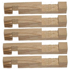 Shadwins Entrance Reducer 5 Frame for Langstroth Style NUC Bee Hives (5) - 7 11/16 x 3/4 x 3/4 inches