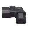 JORINDO IEC320 C14 to C13 AC Adapter，Right Angle Bend PDU