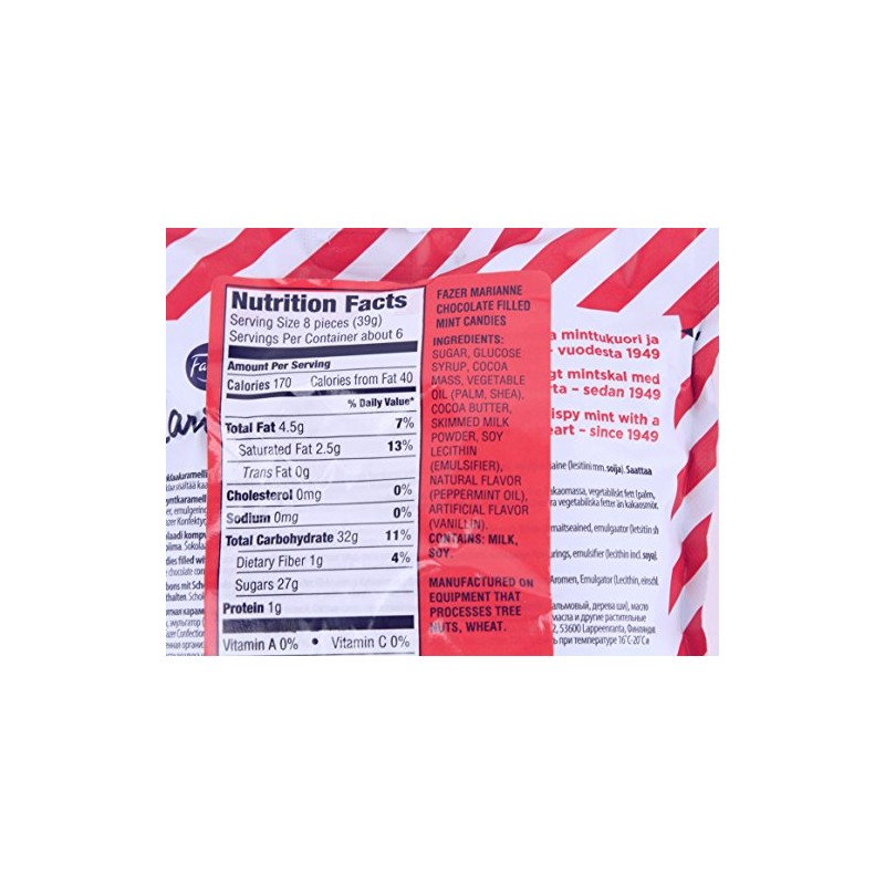 Fazer Marianne - Chocolate Filled Mint Candies (220g) - Pack