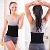 Geyoga 2 Pieces Waist Trimmer for Women Sweat Wrap Sweat