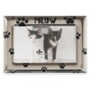 Lawrence Frames Silver Metal Picture Frame - Meow Design -