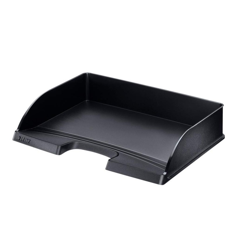 Leitz Plus Standard Landscape Letter Tray - Black