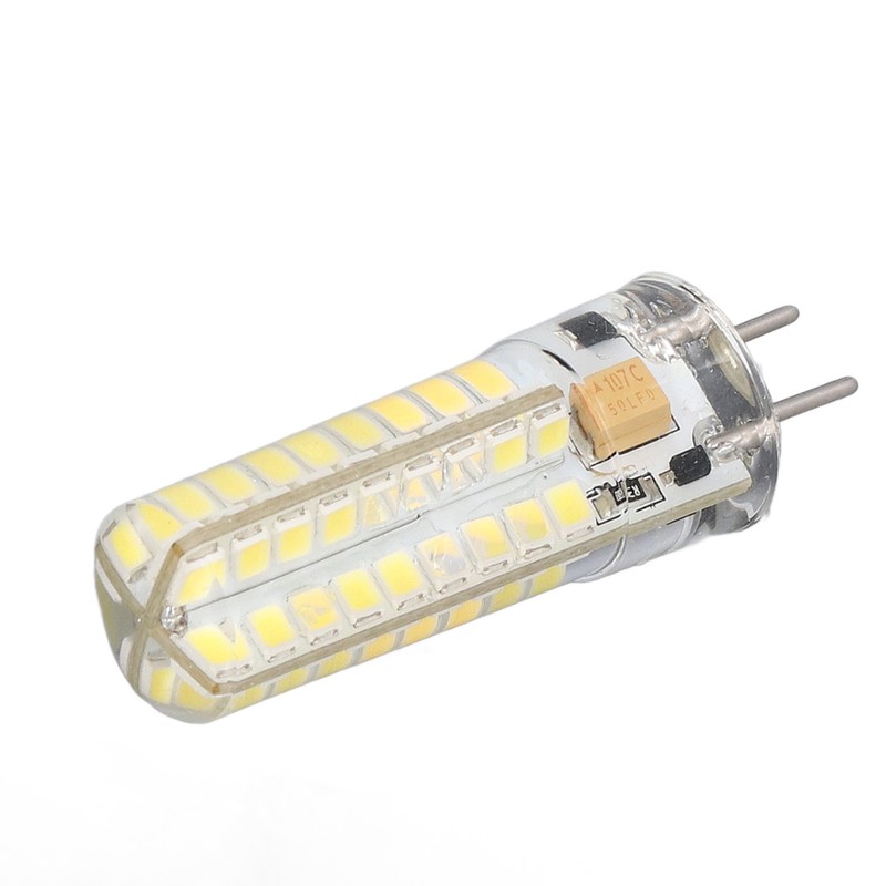 6Pcs GY6.35 LED Bulb 7W AC DC12V 700lm 72 LEDs