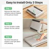 Kitstorack Pull out Cabinet Organizer, Expandable(12"-20") Heavy Duty Slide out