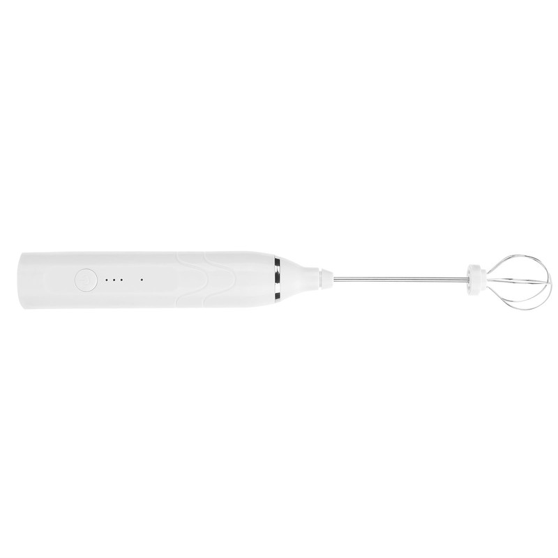 Electric Milk Frother USB Charging 3 Speeds Egg Beater Handheld