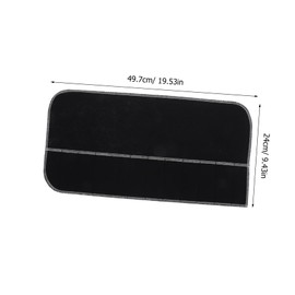 STOBAZA Camping Party Essential 2pcs Silverware Storage Bag Tarnish Large Capacity Organizer