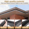 SFNSM 30pcs Continuous Soffit Vents Exterior Under Eave - 39.5"