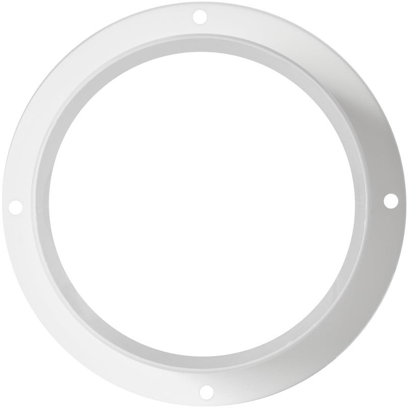 4" Inch / 100 mm Duct Connector Flange, Plastic Straight