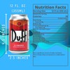 The Simpsons Duff Energy Drink (6 Pack) Wonderful Orange Flavor