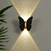Aswalling Outdoor Waterproof Wall Lamp, Butterfly Washing Wall Lamp, Minimalist