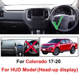 Fit for Holden Colorado 2017 2018 2019 2020 Dashboard Cover Center Console Dashmat Dash Mat Carpet Protector Sunshade Sunshield Cover Custom Fit