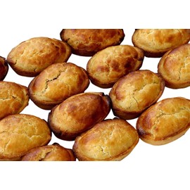 Moulds for Delicious Pasticotti and Patties Made of Aluminium with Stone Effect Non-Stick Coating 100% Made in Italy Size 10.5 x 7 cm (12)