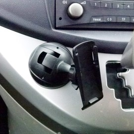 BuyBits Deluxe ZS Multi Surface Suction Car Mount for Garmin eTrex 20x 30x