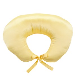 My Blankee Nursing Pillow with Charmeuse Satin Slipcover, Yellow, Small/Medium