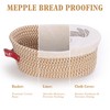 Mepple Sourdough Bread Baking Supplies,10" Round and 11" Oval Cotton
