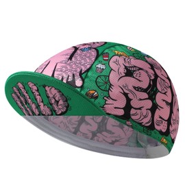 BikingBros Lightweight Summer Cycling Cap with UV Protection for Cycling Caps for Under Helmet, Naozi