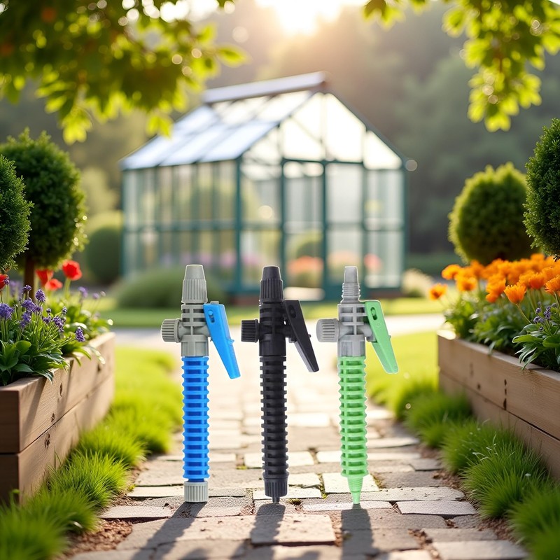 Garden Sprayer Trigger Handle, Agricultural Sprayer Head, 3L/5L/8L Capacity, Lawn