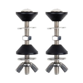 Zodazoqa 2pcs Toilet Split Water Tank Screw Fixing Accessories Sitting Water Tank Fixing Connection Screw Toilet Water Tank Installation Accessories