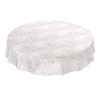 ANRO Oilcloth Tablecloth Oilcloth Tablecloth Washable Abstract Mood Leaf Grey