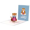 iGifts And Cards Tiger Surprise Blue Cover Birthday Blast -