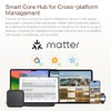 Matter Smart Home Hub M6, Zigbee 3.0 Gateway with Antenna
