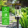 Eyrosa Solar Lights Outdoor, 12 Pack Waterproof Solar Landscape Lighting