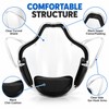 Transparent Mouth Mask for Cycling and Outdoor Wear – Clear