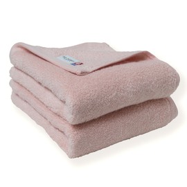 SU-TOWEL+ Imabari Towel Certified Face Towel, 2 Pieces, 13.4 x 31.5 inches (34 x 80 cm), Antiviral, Antibacterial, Lasting Effectiveness Even When Washed, Prevents Room Drying Odor, Made in Japan,