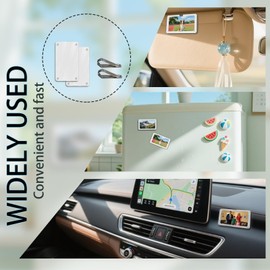 I3DIDEA Acrylic Magnetic Car Visor Photo Frames,Car Interior Accessories