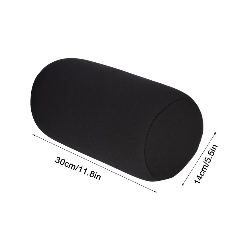 Natudeco Micro Cushion Back Cushion, Cylindrical Mini Pillow, Micro Ball