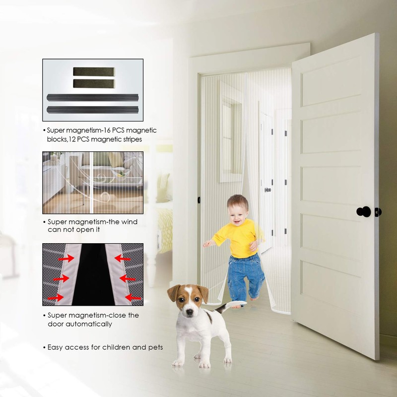 Mycarbon Magnetic Fly Screen Door