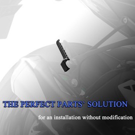 Hokuotolite Rear Passenger Footrest for Kawasaki Ninja ZX 6R 2010-2023, Ninja Zx 10R ABS 2011-2020, Ninja Zx 10R 2009-2019, ZR800 2013-2015, Z1000 ABS 2011. 4-201 6, 100000 2010-2013