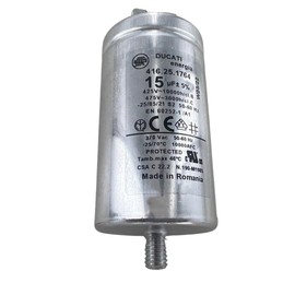Tumble Dryer Run Capacitor 15 uf Compatible With Hoover