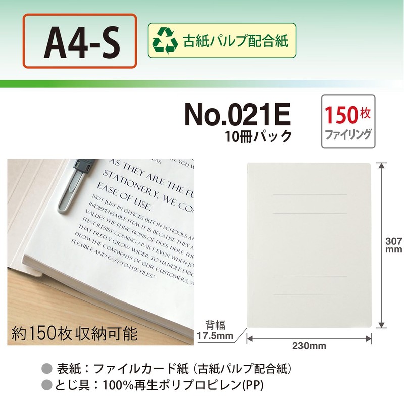 Plus Economy Flat File, A4 Vertical