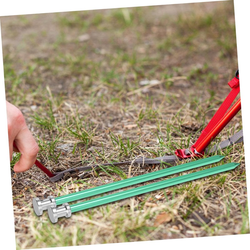 BIUDECO 8pcs Heavy Duty Tent Pegs Outdoor Stakes for Camping