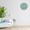HZDHCLH Wall Clock 12 Inch Silent Non Ticking Clock for