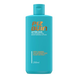 Piz Buin PIZ BUIN After Sun Tan Intensifier Lotion, Soothing Tanning Accelerator Body Lotion with Aloe Vera, After Sun Lotion for 24-Hour Moisture (200 ml)